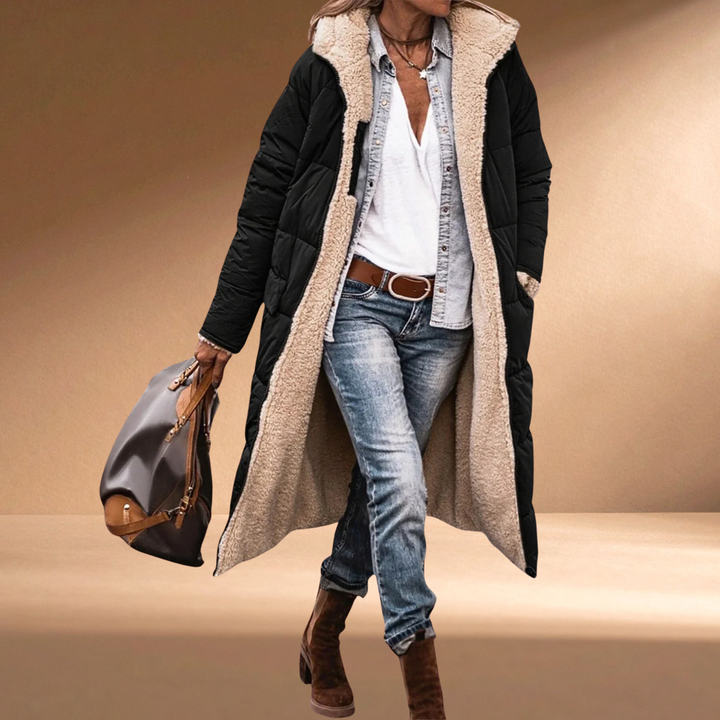Maria | Reversable Quilted Coat