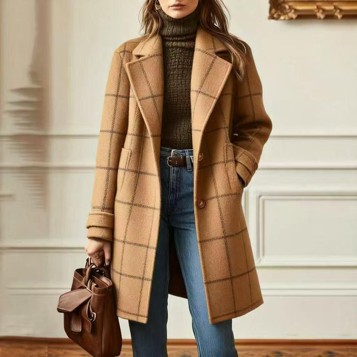 Cambridge Wool Check Coat