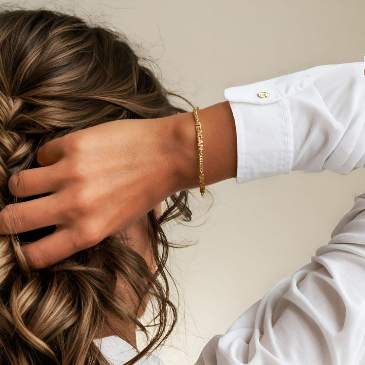 LUCILLE – PERSONALISED NAME BRACELET