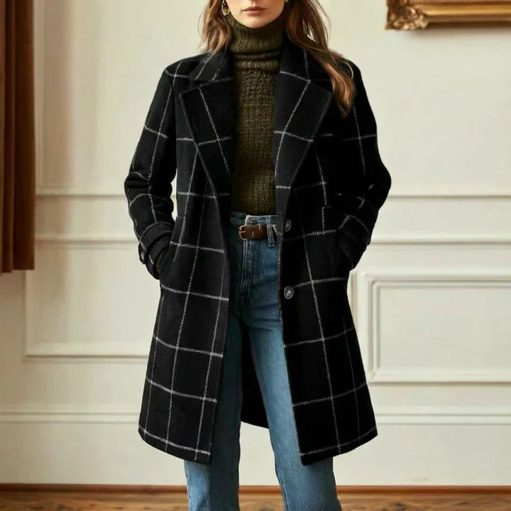 Cambridge Wool Check Coat