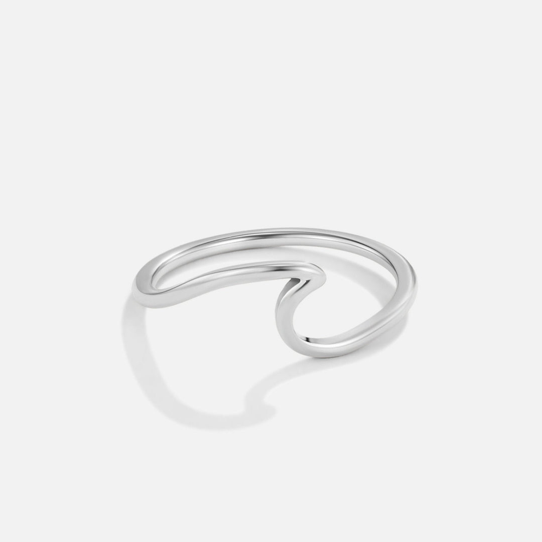 IMARA – SILVER WAVE RING