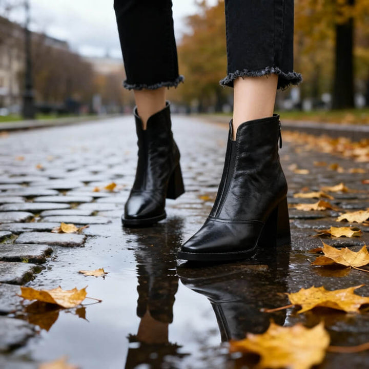 Sienna | Leather Ankle Boots