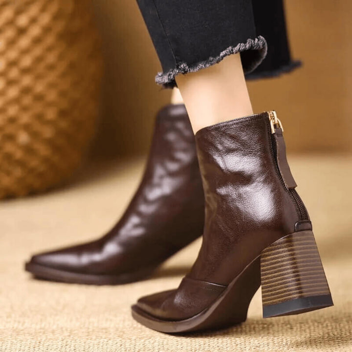 Sienna | Leather Ankle Boots