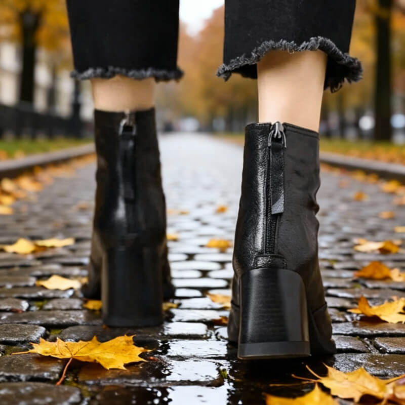 Sienna | Leather Ankle Boots