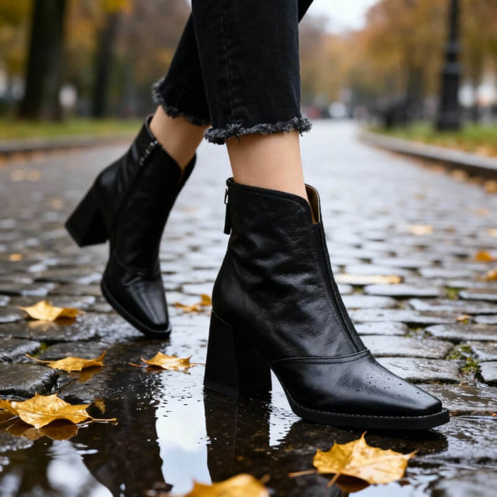 Sienna | Leather Ankle Boots