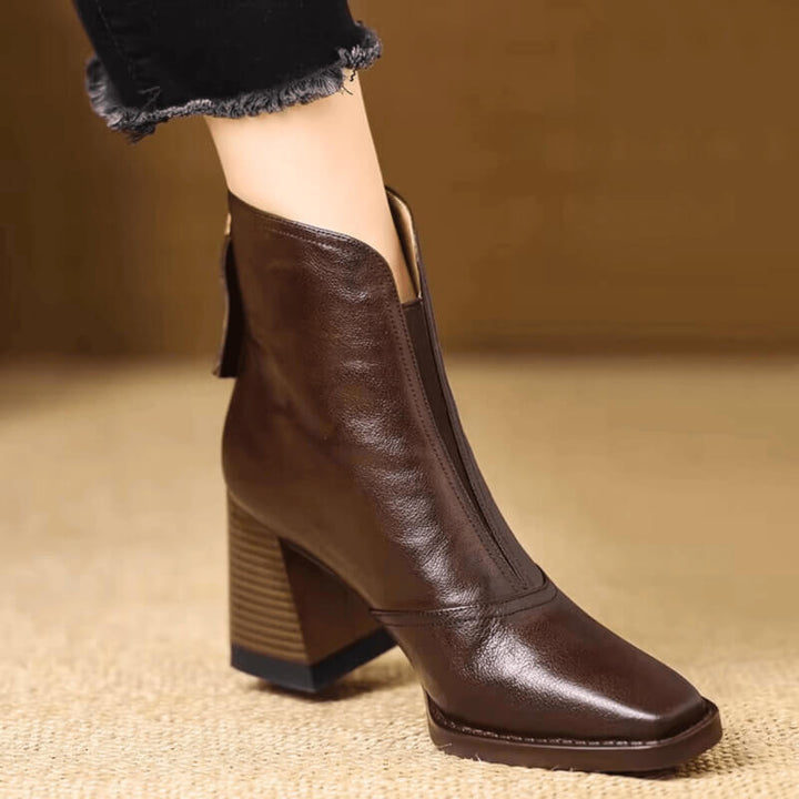 Sienna | Leather Ankle Boots