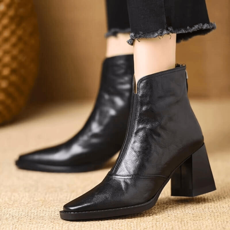 Sienna | Leather Ankle Boots